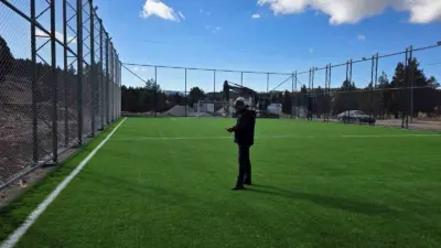 Adana’nın Saimbeyli İlçesi Belediye Başkanı Mahmut Dal,” Saimbeyli’mizin her mahallesine