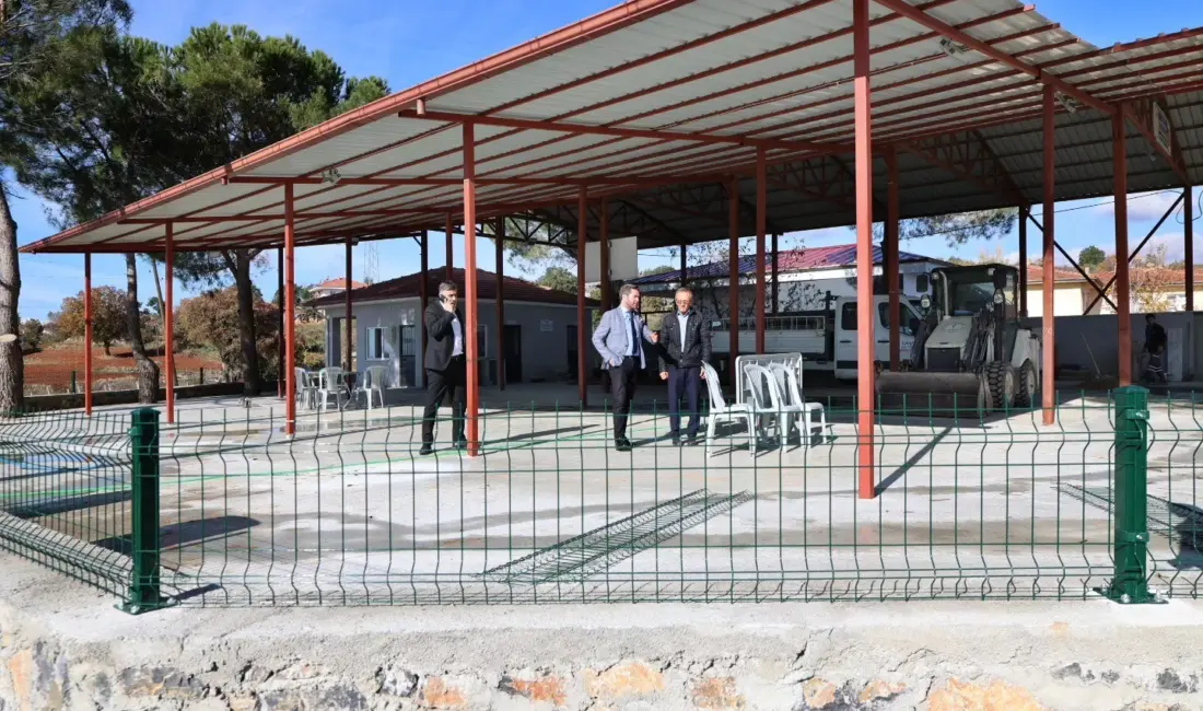 Tavas Belediyesi, Güzelköy Mahallesi Sosyal Tesisinde bakım ve onarım çalışmalarına