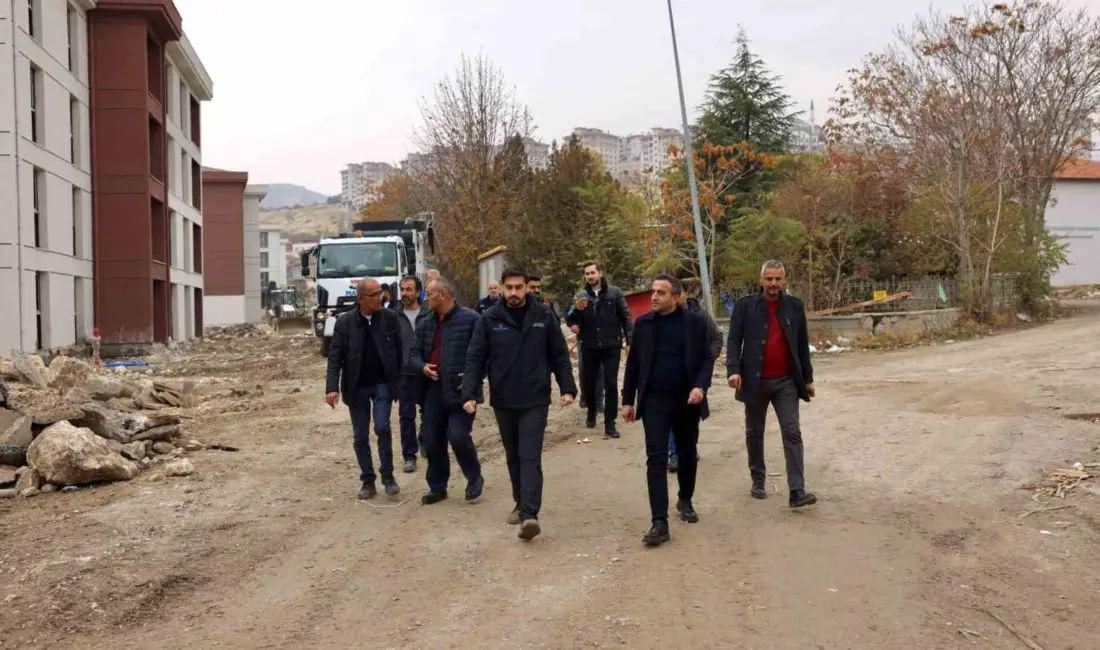 Malatya Akçadağ Belediye Başkanı Hasan Ulutaş, ilçe merkezinde devam eden