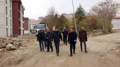 Malatya Akçadağ Belediye Başkanı Hasan Ulutaş, ilçe merkezinde devam eden