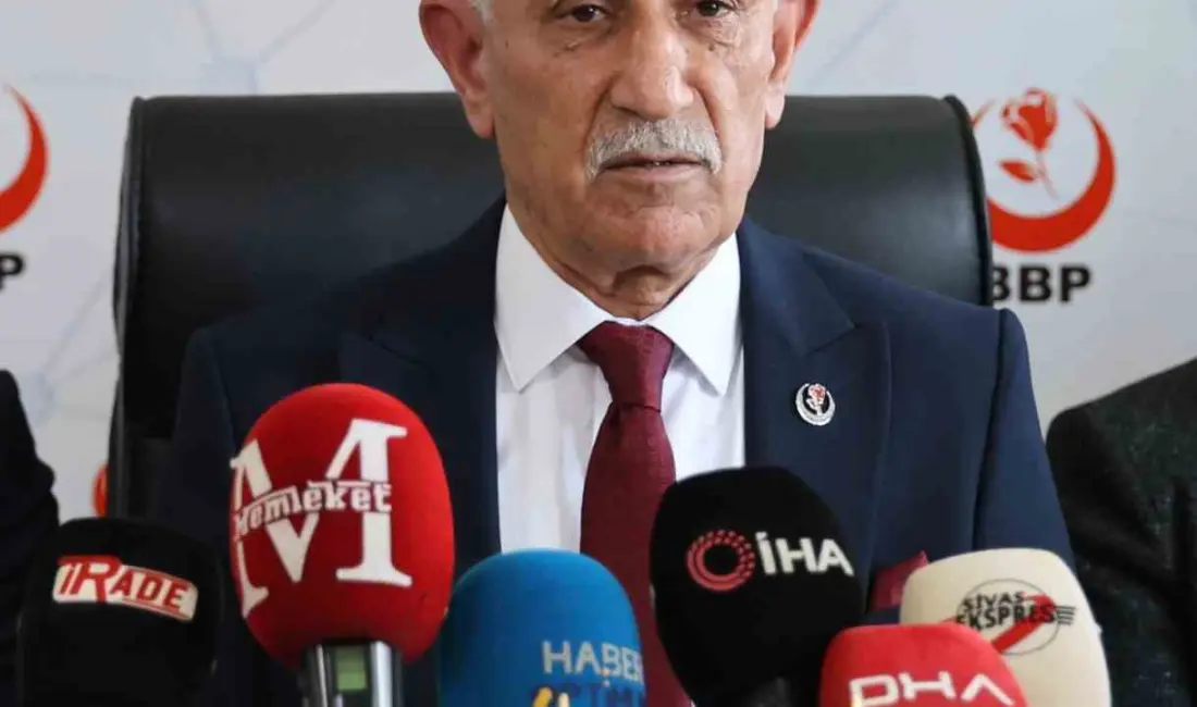 Büyük Birlik Partisi (BBP) Sivas İl Başkanı Ahmet Polat, geçirdiği