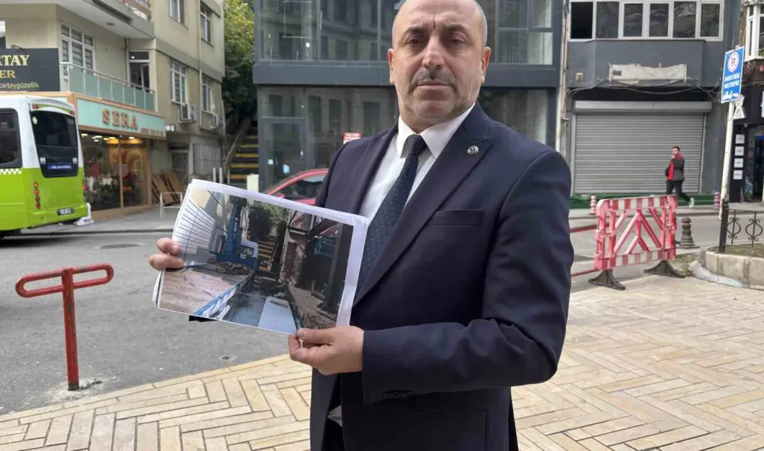 Kocaeli’de İzmit Belediyesi tarafından mühürlenen binanın CHP tarafından siyasi çalışmalar