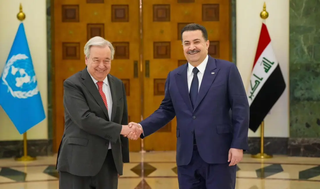 Birleşmiş Milletler (BM) Genel Sekreteri Antonio Guterres, BM Irak Yardım