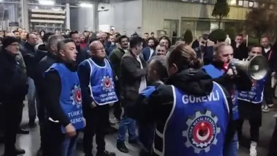 Bursa’daki Bosch Fabrikası’nda çalışan işçiler, 2025-2027 dönemi Grup Toplu İş