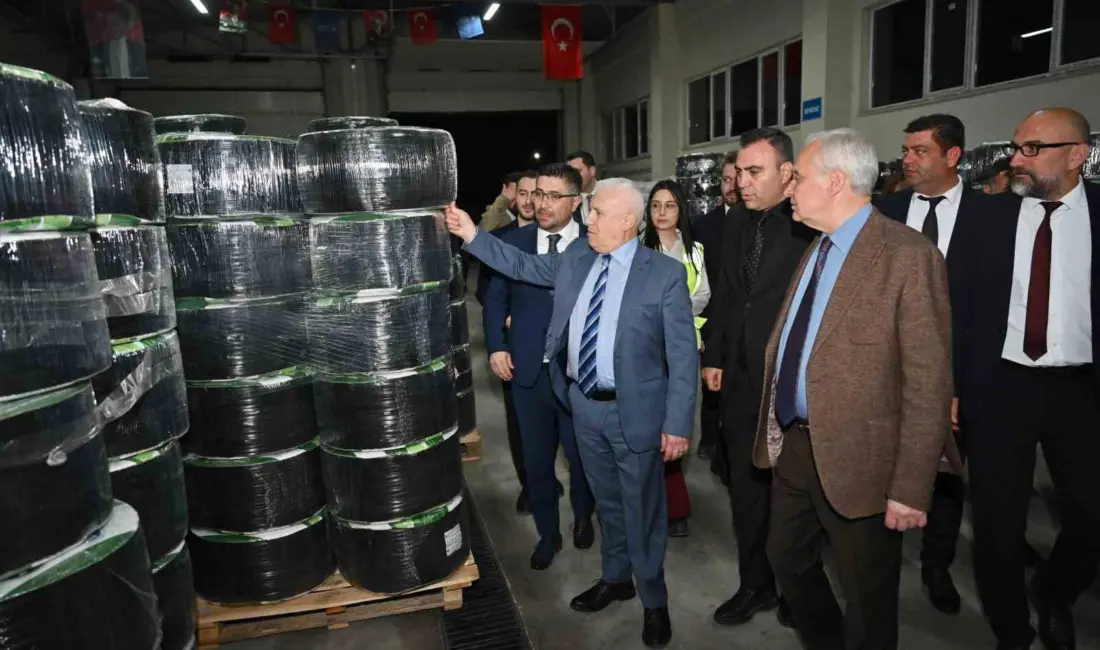 Bursa Büyükşehir Belediyesi, yüzde 50 hibeli damlamalı sulama borusu desteği