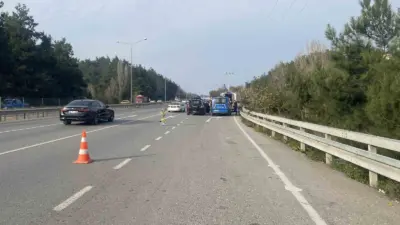 Bursa’dan Mudanya’ya seyir halinde olan bir otomobilin bisikletliyle çarpışması sonucu