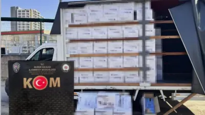 Bursa Emniyet Müdürlüğü ekiplerince düzenlenen operasyonda 3 milyon 410 bin