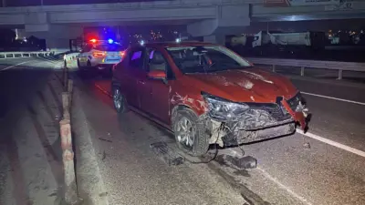 Bursa’nın Nilüfer ilçesinde alkollü sürücünün direksiyon hâkimiyetini kaybetmesi sonucu meydana