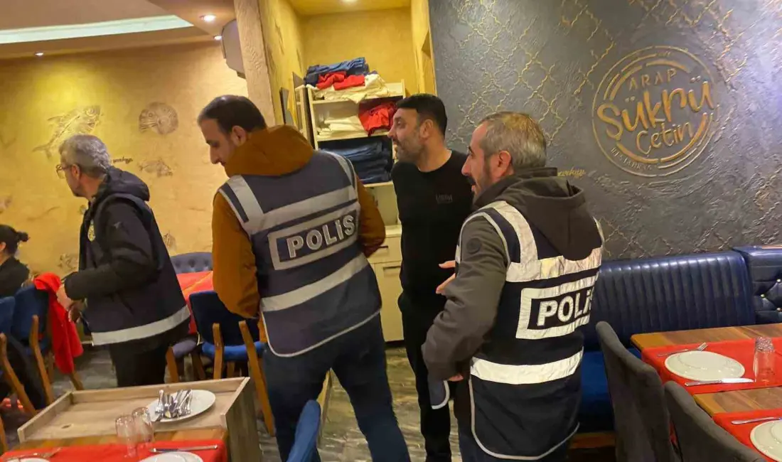 Bursa İl Emniyet Müdürlüğü Asayiş Şube Müdürlüğü ekiplerince Nilüfer, Osmangazi