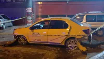 Bursa’da taksi şoförü arkadaşının taksisini çalan S.A., gasp ettiği taksiyi