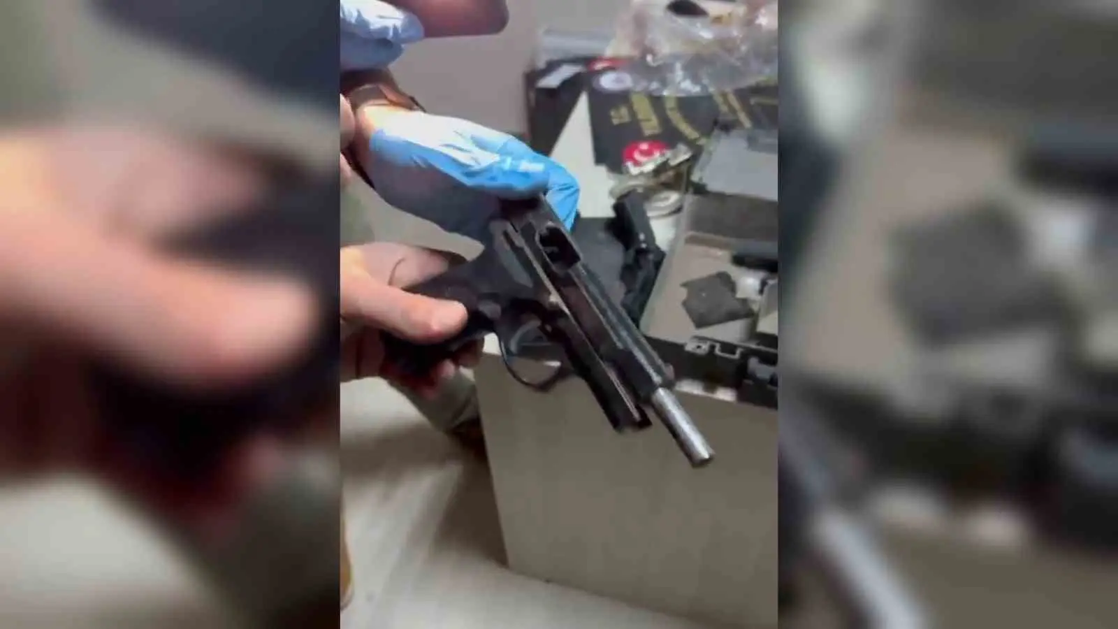 Bursa’da kaçak silah imalatı yaptığı belirlenen bir atölyeye operasyon düzenledi.