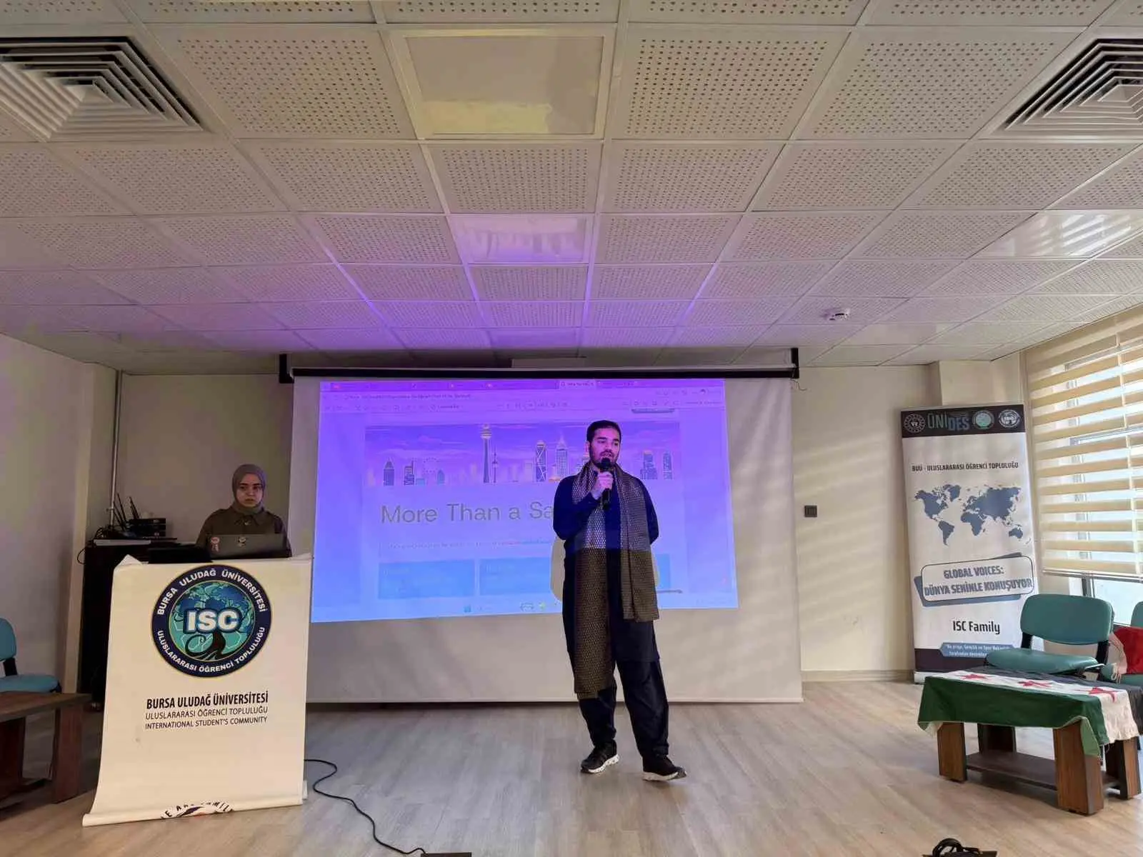 Bursa Uludağ Üniversitesi (BUÜ) Uluslararası Öğrenci Topluluğu tarafından yürütülen “Global