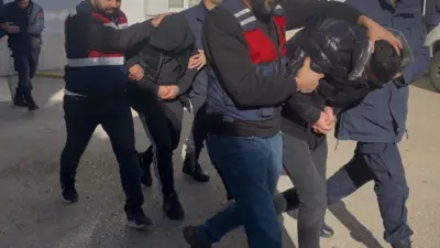 Bursa İl Jandarma Komutanlığı Narkotik Suçlarla Mücadele ekipleri, uyuşturucu ile