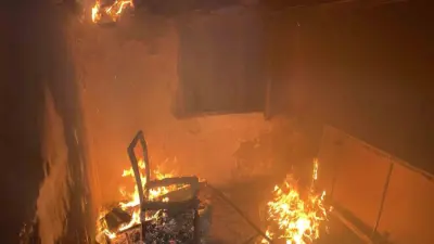 Bursa’nın Mudanya ilçesinde terk edilen eski bir evde çıkan korku