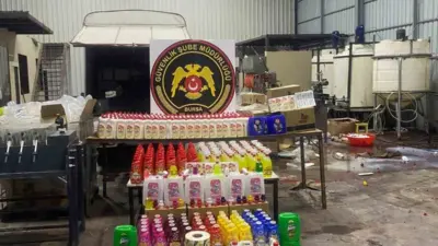 Bursa’da zehirli madde imalatı ve ticareti ile kaçak üretime yönelik