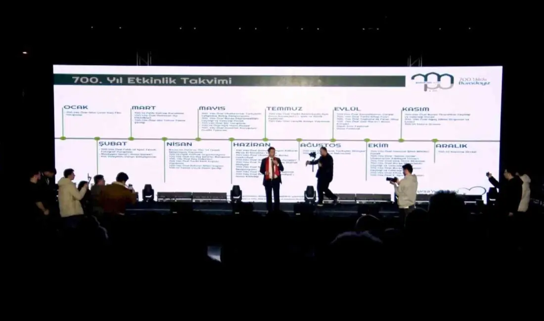 Bursa’nın fethinin 700’üncü yılı dolayısıyla Osmangazi Belediyesi tarafından 2026 yılı