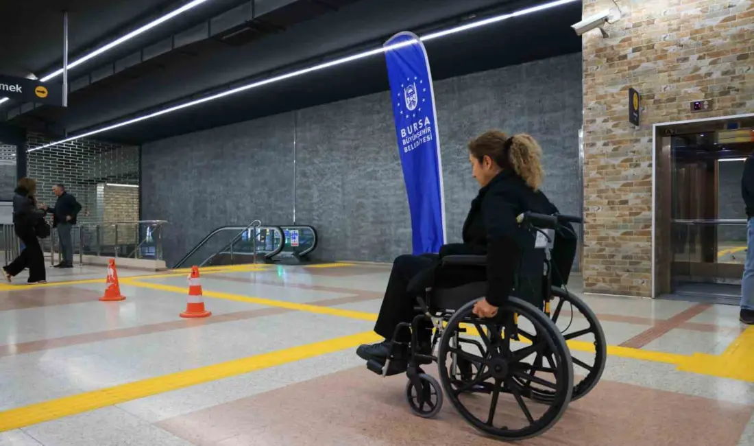 Bursa Büyükşehir Belediyesi, 3 Aralık Dünya Engelliler Günü’nde kurduğu empati