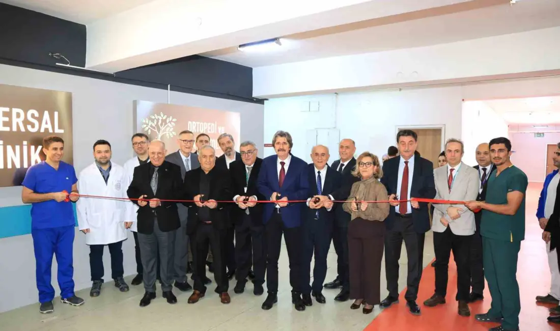 Bursa Uludağ Üniversitesi (BUÜ) Hastanesi, hayırseverlerin desteğiyle tüm altyapı çalışmaları