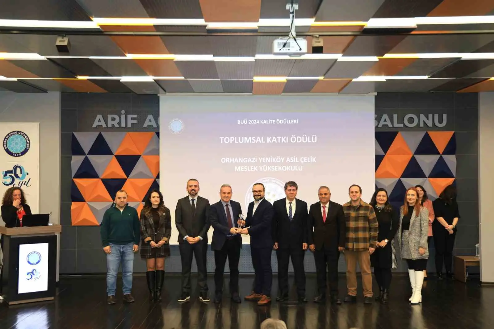 Bursa Uludağ Üniversitesi (BUÜ) bünyesinde 2024 yılı boyunca yürütülen kalite