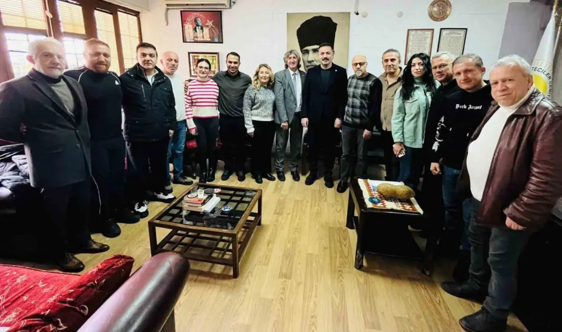 AK Parti Zonguldak İl Başkanı Mustafa Çağlayan, Zonguldak Gazeteciler Cemiyeti’nin