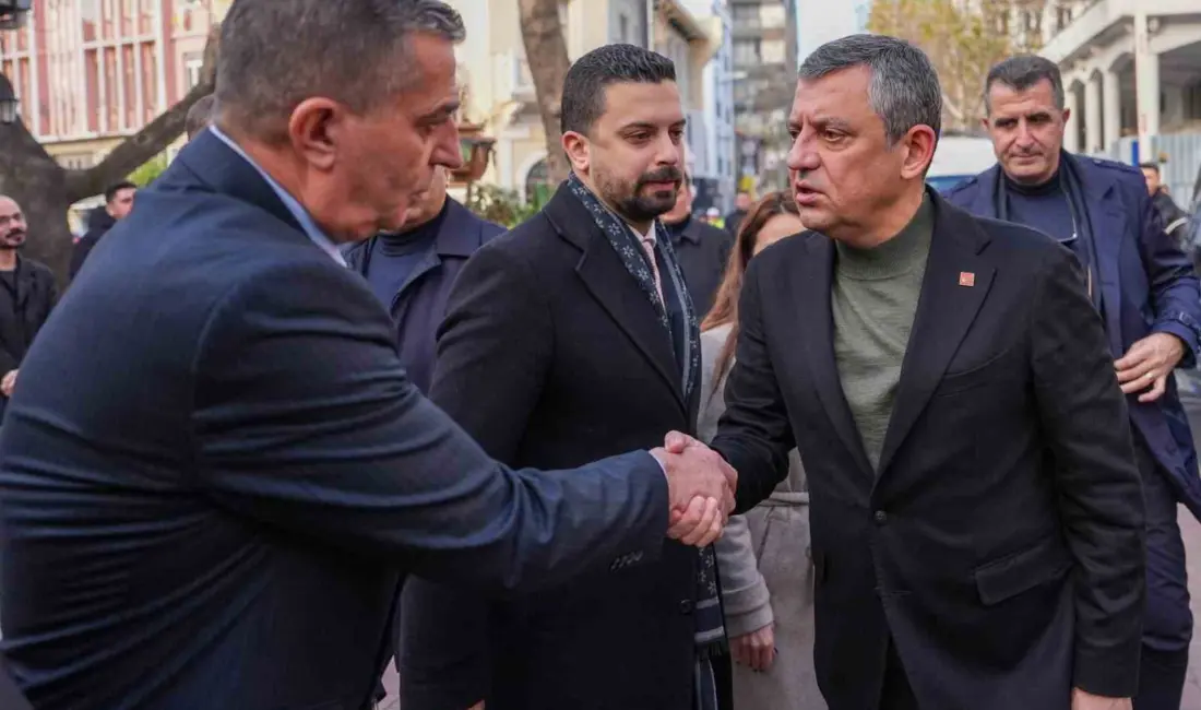 Cumhuriyet Halk Partisi (CHP) Genel Başkanı Özgür Özel, Manisa’da Şehzadeler