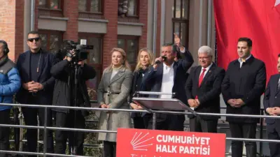 CHP Genel Başkanı Özgür Özel’in Edirne mitinginde Yunanistan ve Bulgaristan’ın