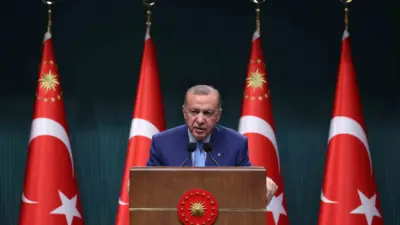 Cumhurbaşkanı Recep Tayyip Erdoğan, “Dünyada merkezinde bölgemizin olduğu sancılı bir