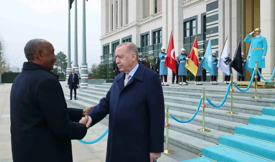Cumhurbaşkanı Recep Tayyip Erdoğan, Sudan Egemenlik Konseyi Başkanı Abdelfettah el