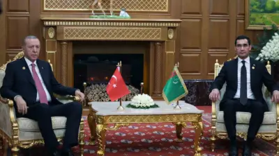 Cumhurbaşkanı Recep Tayyip Erdoğan, temaslarda bulunmak üzere geldiği Aşkabat’ta Türkmenistan