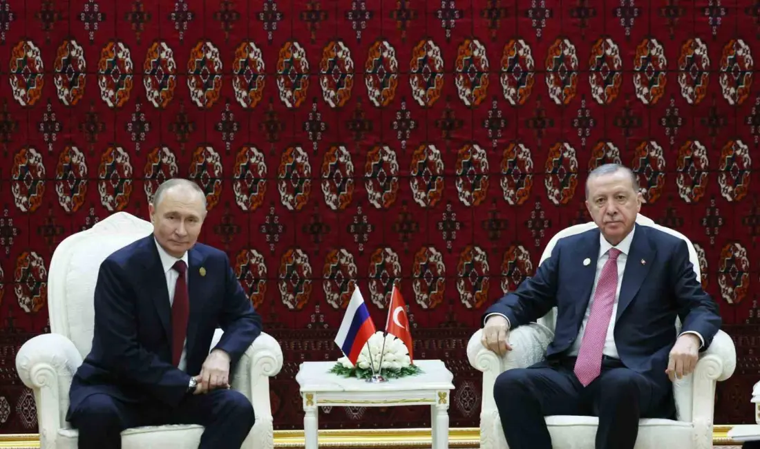 Cumhurbaşkanı Recep Tayyip Erdoğan ile Rusya Devlet Başkanı Vladimir Putin’in