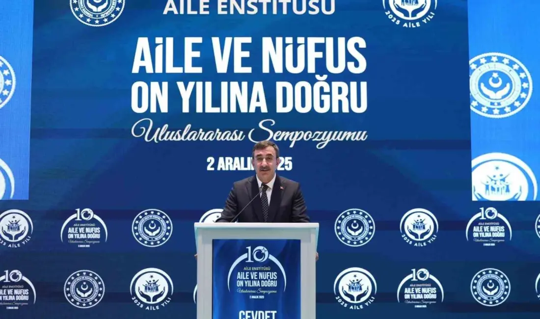 Cumhurbaşkanı Yardımcısı Cevdet Yılmaz, “Ülkelerin son 7 yıldaki doğurganlık hızı