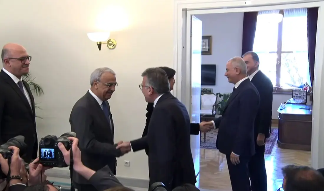 DEM Parti heyeti, AK Parti Grubu’nu ziyaret etti. DEM Parti,