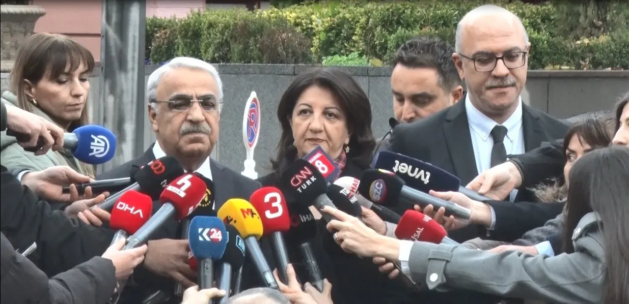 Halkların Eşitlik ve Demokrasi Partisi (DEM Parti) İmralı Heyeti üyeleri,