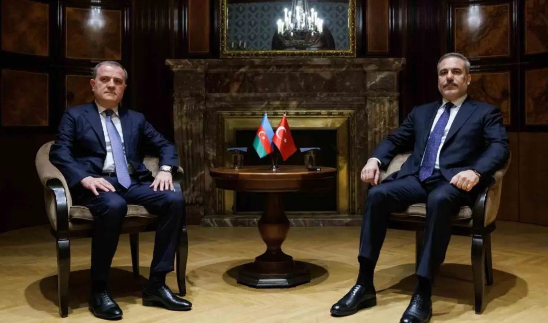Dışişleri Bakanı Hakan Fidan, Azerbaycan Dışişleri Bakanı Ceyhun Bayramov ile