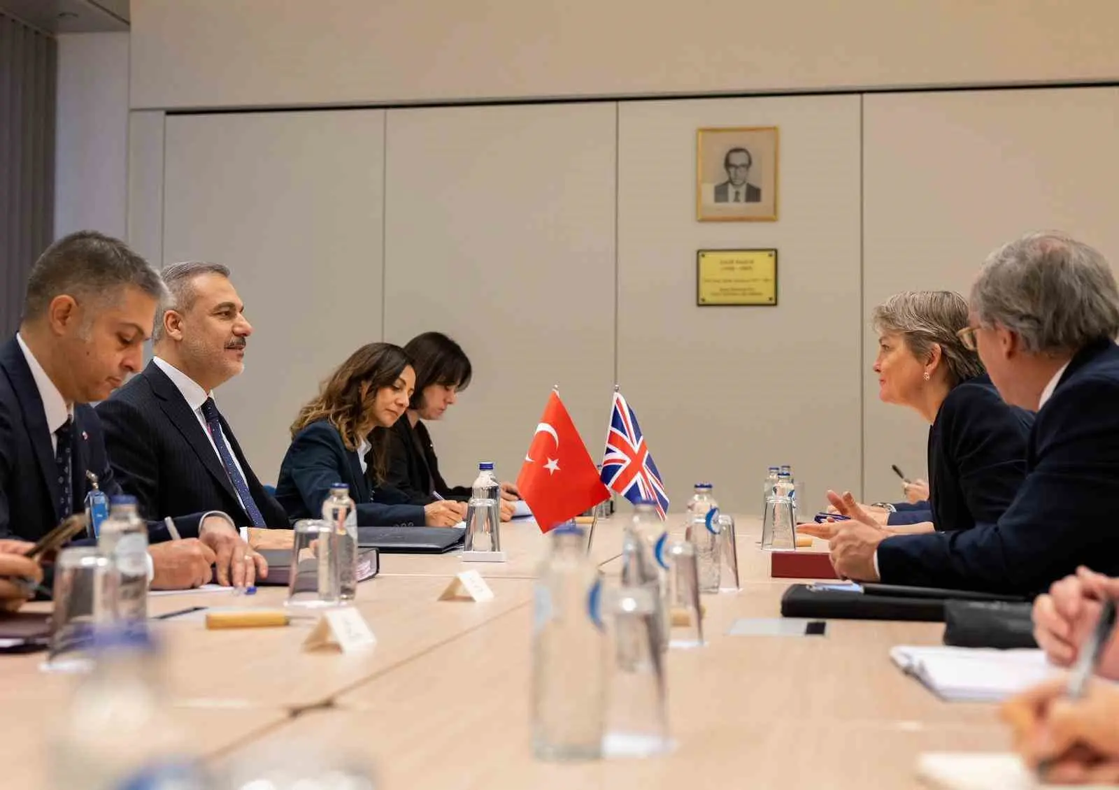 Dışişleri Bakanı Hakan Fidan, NATO Dışişleri Bakanları Toplantısı için bulunduğu