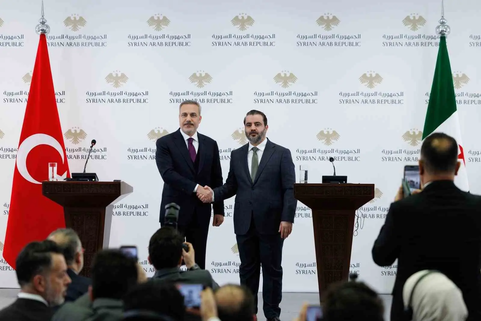 Dışişleri Bakanı Hakan Fidan, terör örgütü PKK/YPG’nin Suriye uzantısı Suriye