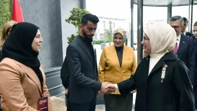 Cumhurbaşkanı Recep Tayyip Erdoğan’ın eşi Emine Erdoğan, “Şehit olan Filistinli