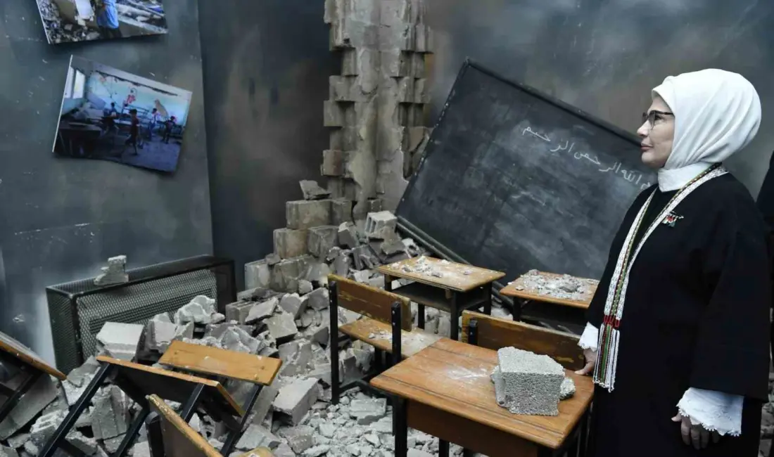 Cumhurbaşkanı Recep Tayyip Erdoğan’ın eşi Emine Erdoğan, dün açılışını gerçekleştirdiği