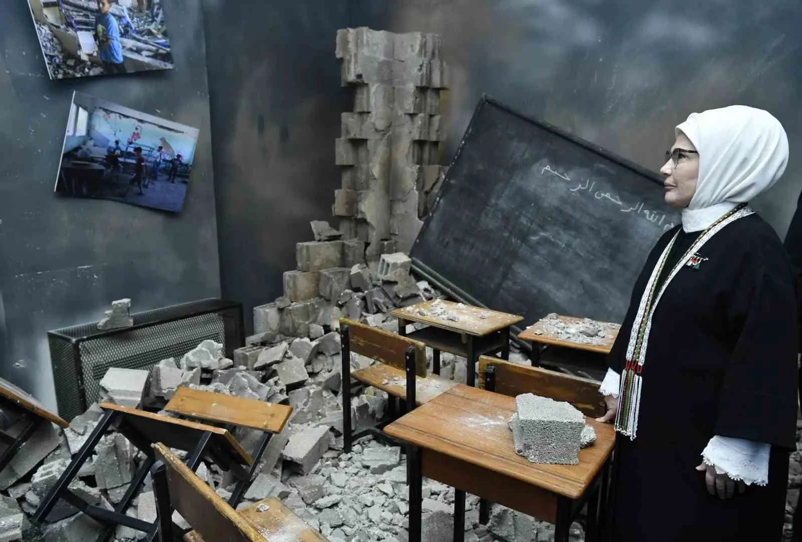 Cumhurbaşkanı Recep Tayyip Erdoğan’ın eşi Emine Erdoğan, dün açılışını gerçekleştirdiği