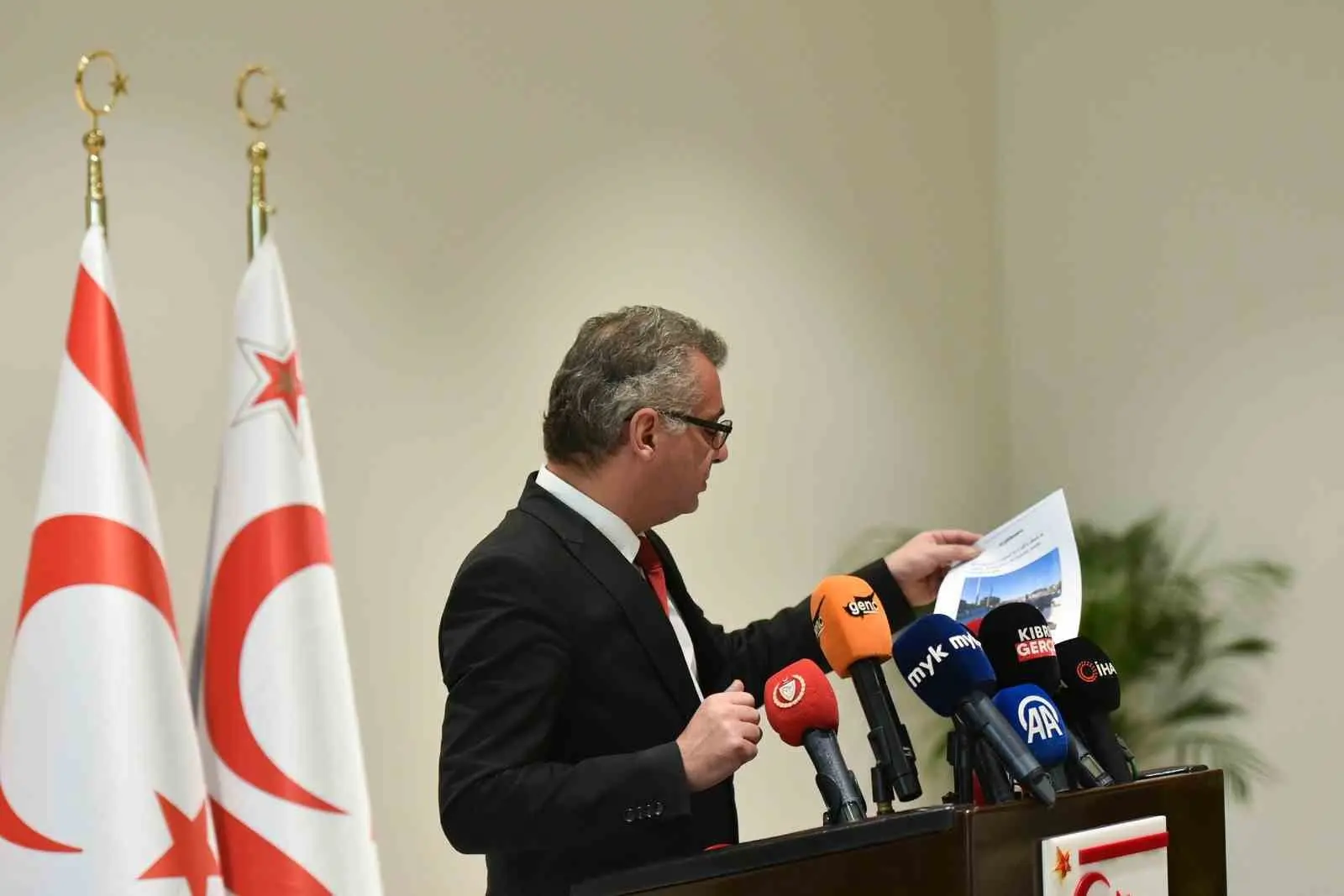 KKTC Cumhurbaşkanı Tufan Erhürman, BM Genel Sekreteri’nin Kıbrıs Kişisel Temsilcisi