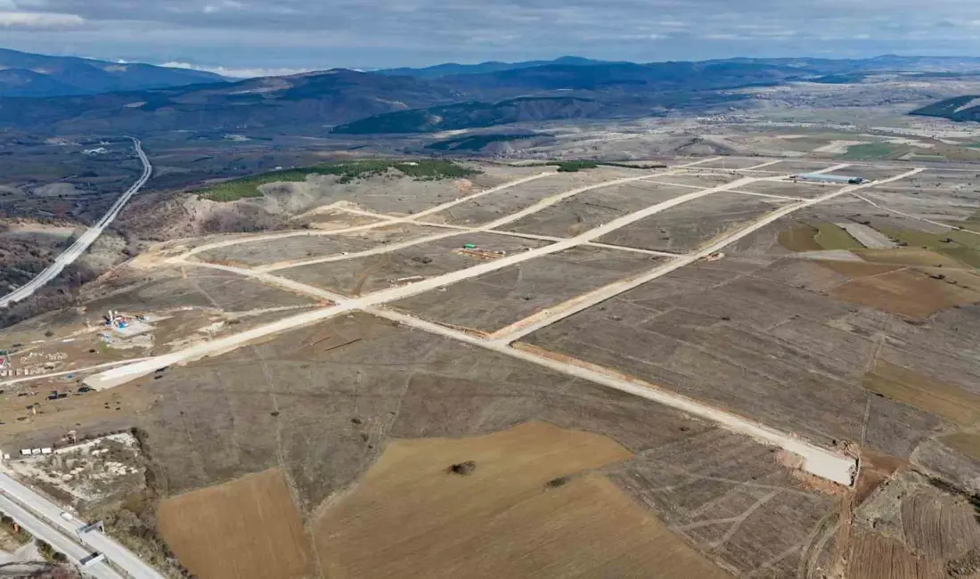 Ulaşım ve lojistik avantajlarıyla öne çıkan Eskipazar OSB’de altyapı çalışmaları