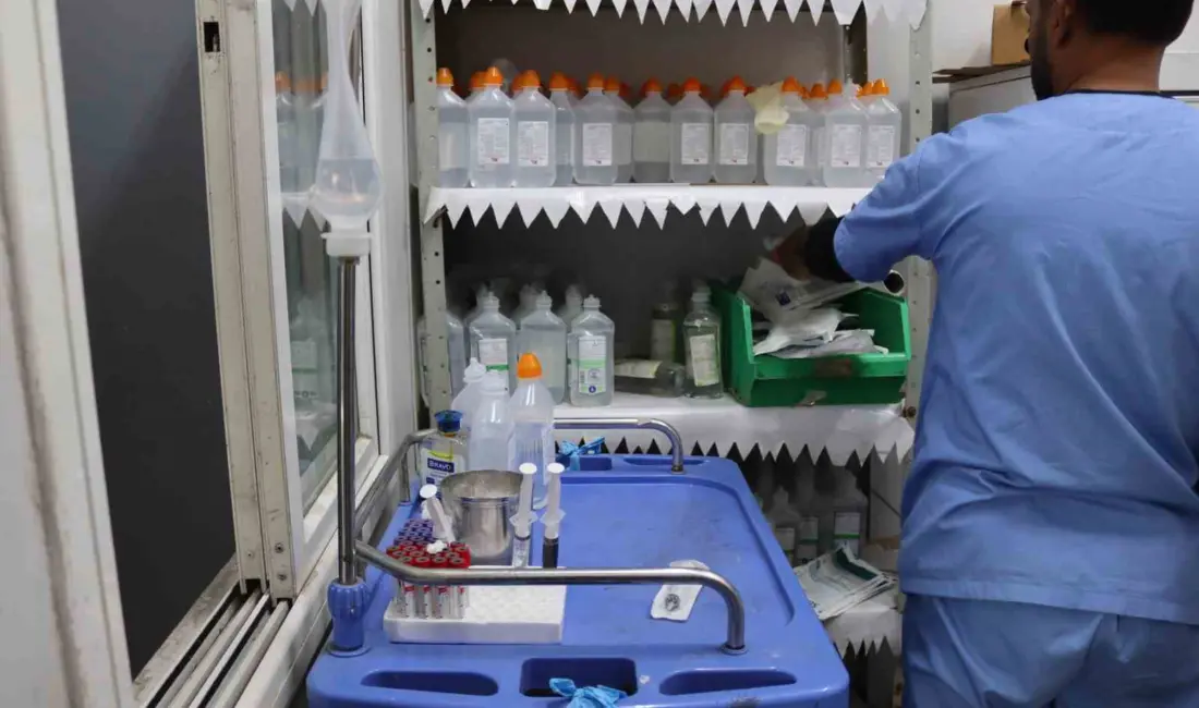 Gazze Şeridi’nde hayati ilaçların yarısından fazlasının, tıbbi malzemelerin ise neredeyse