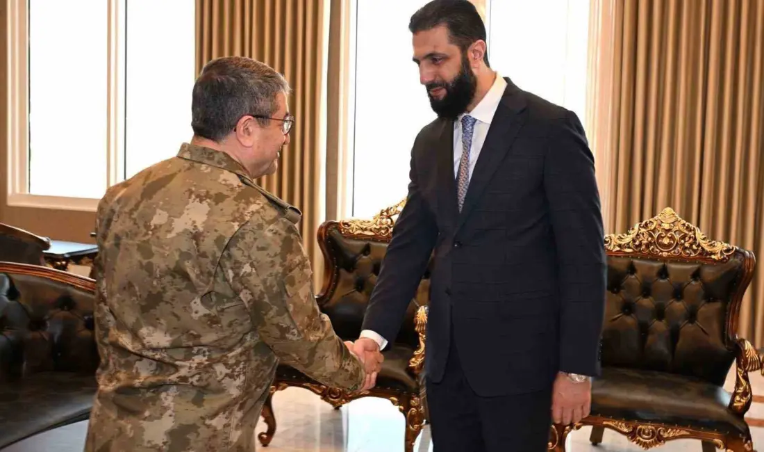 Genelkurmay Başkanı Orgeneral Selçuk Bayraktaroğlu, Şam’da Suriye Devlet Başkanı Ahmed