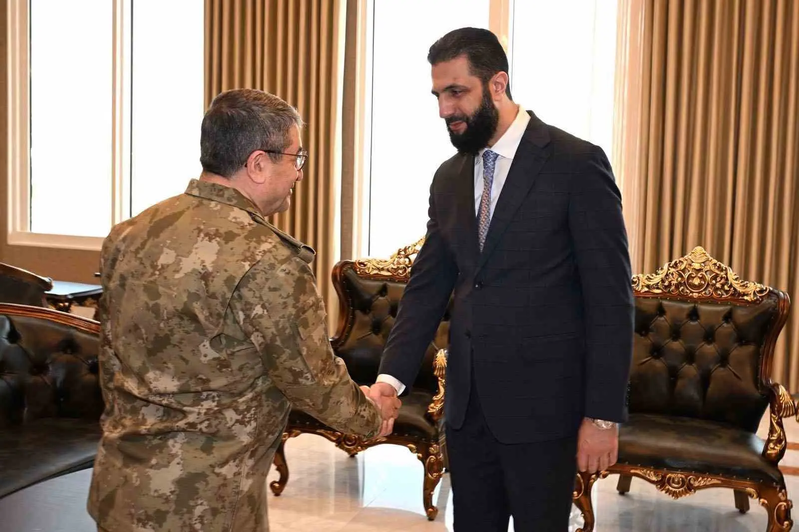 Genelkurmay Başkanı Orgeneral Selçuk Bayraktaroğlu, Şam’da Suriye Devlet Başkanı Ahmed