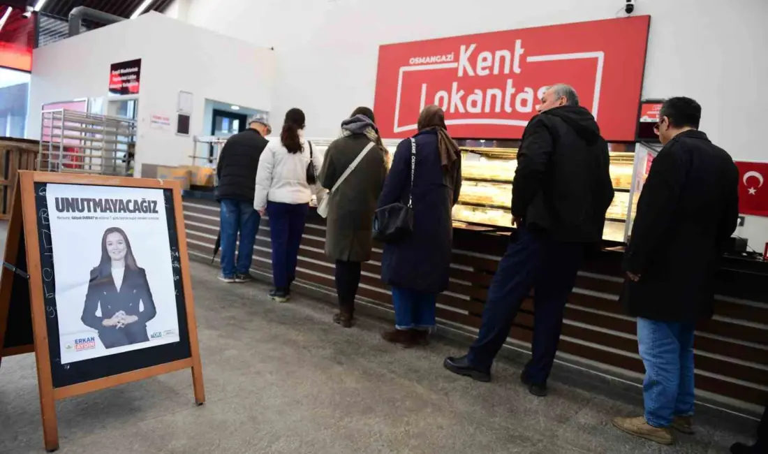 Osmangazi Belediyesi, hayatını kaybeden Şehzadeler Belediye Başkanı Gülşah Durbay için,