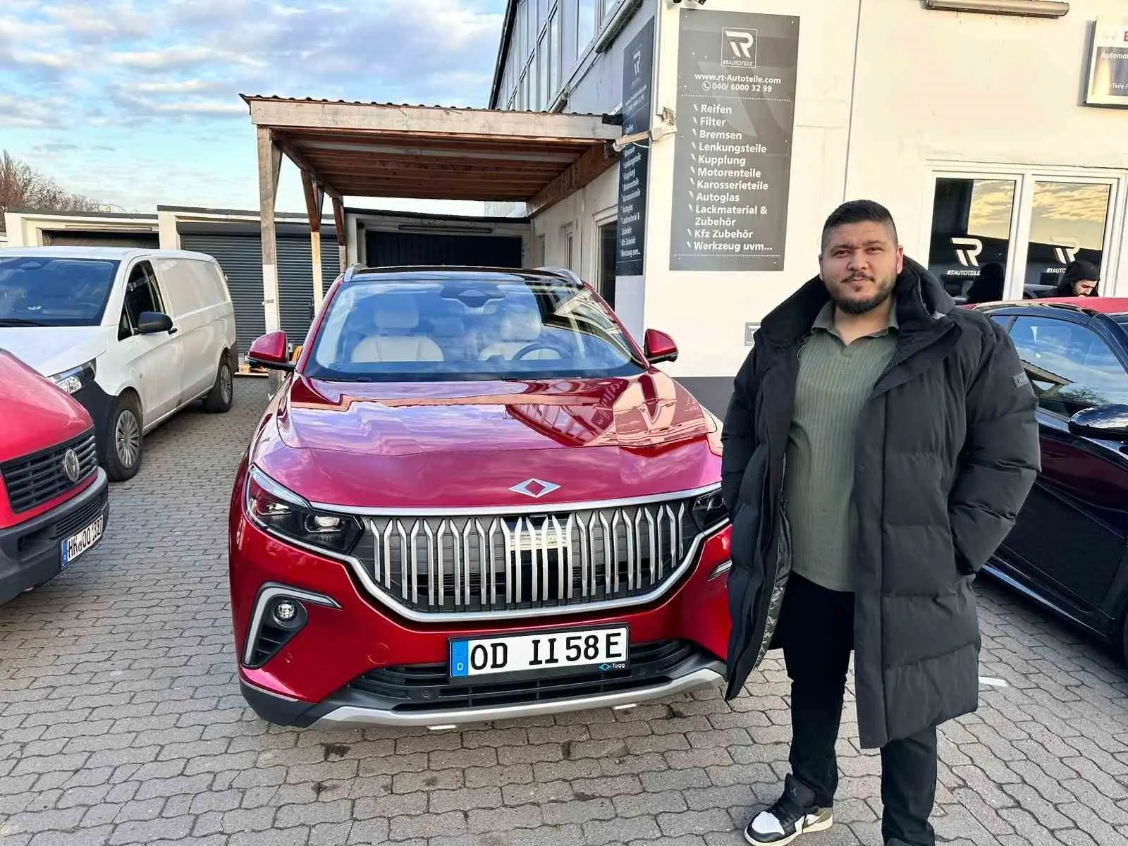 Almanya’da yaşayan Hataylı İbrahim Tümkaya, Türkiye’nin yerli ve milli otomobili