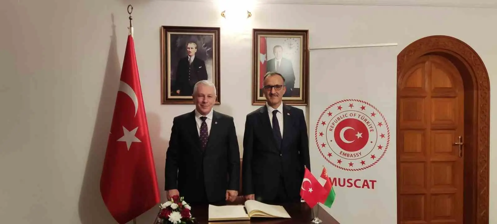 Hava Kuvvetleri Komutanı Hava Orgeneral Ziya Cemal Kadıoğlu, Muskat’ta Umman