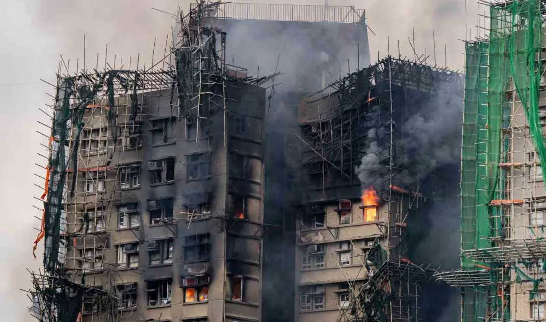 Hong Kong lideri John Lee yaptığı açıklamada, “Wang Fuk Court”