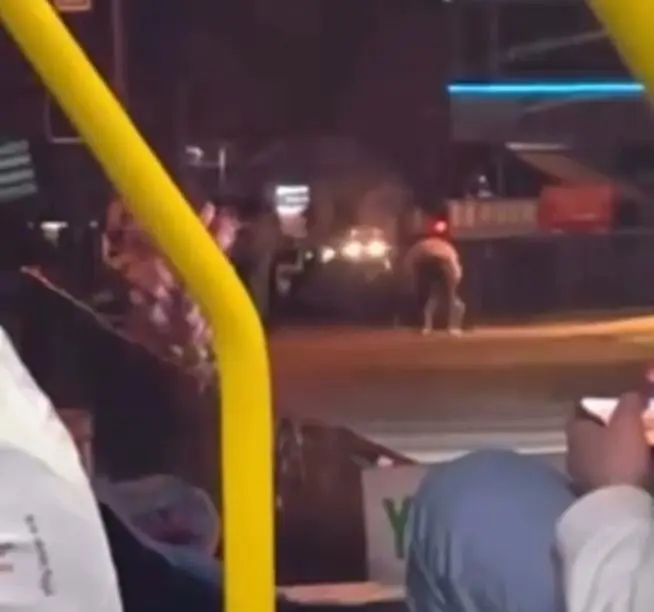 Bursa’nın Osmangazi ilçesinde iki grup genç arasında çıkan tekme tokat