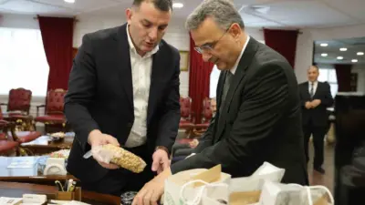 Samsun’un İlkadım Belediye Başkanı İhsan Kurnaz, belediyeler arası kardeşlik bağlarını